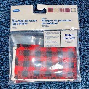 Brand New Old Navy Kids Face Masks (5 pack)